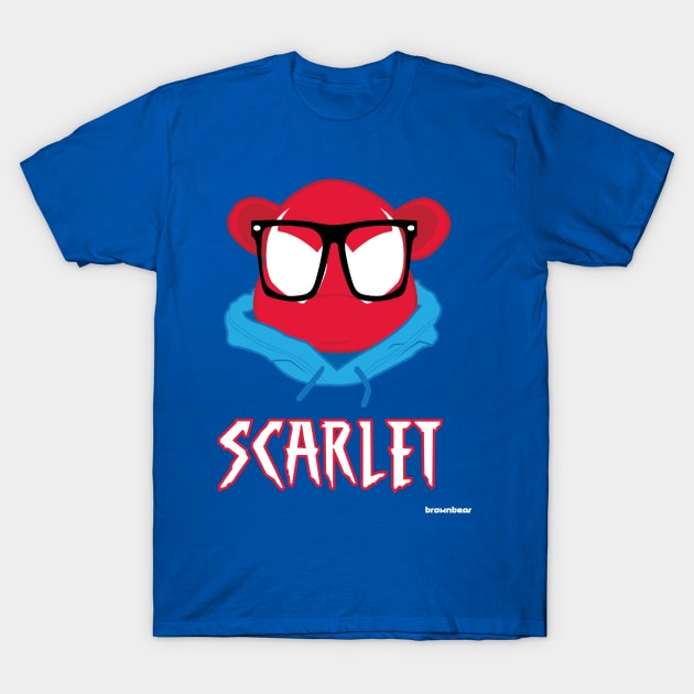 Scarlet Bear T-Shirt by Santilu